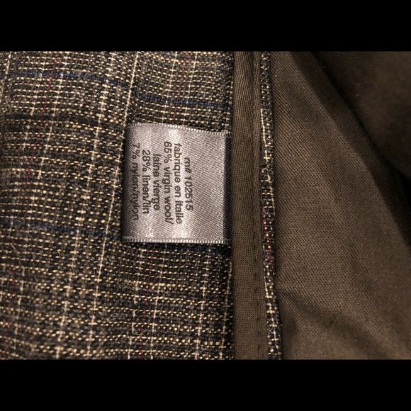 SOLD ON M- JOHN VARVATOS COLLECTION Men’s Wool Blazer - 50R EU sizing = 40R US - Picture 4 of 9